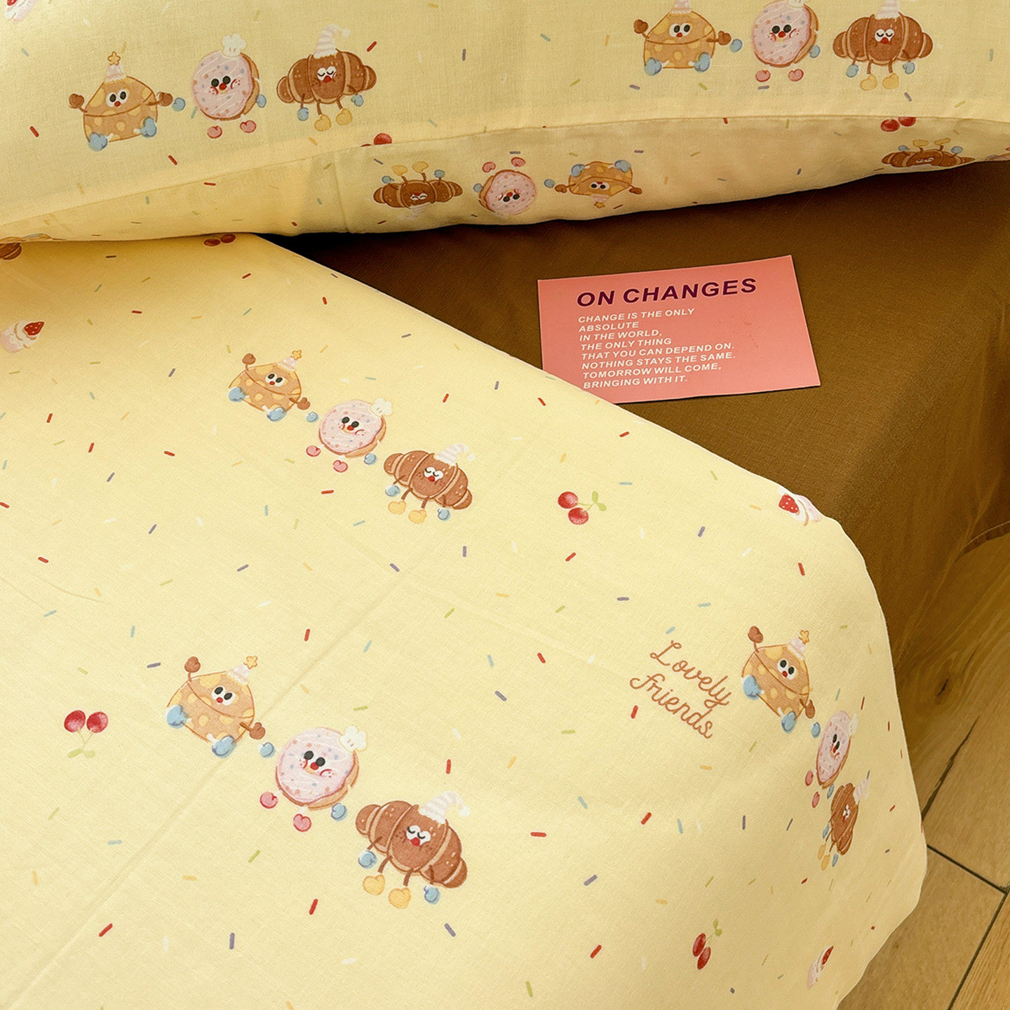 A类纯棉双层纱曲奇饼干仔床单单件全棉被套学生宿舍可配三四件套,淘宝优惠券,粉丝福利购,淘宝优惠卷