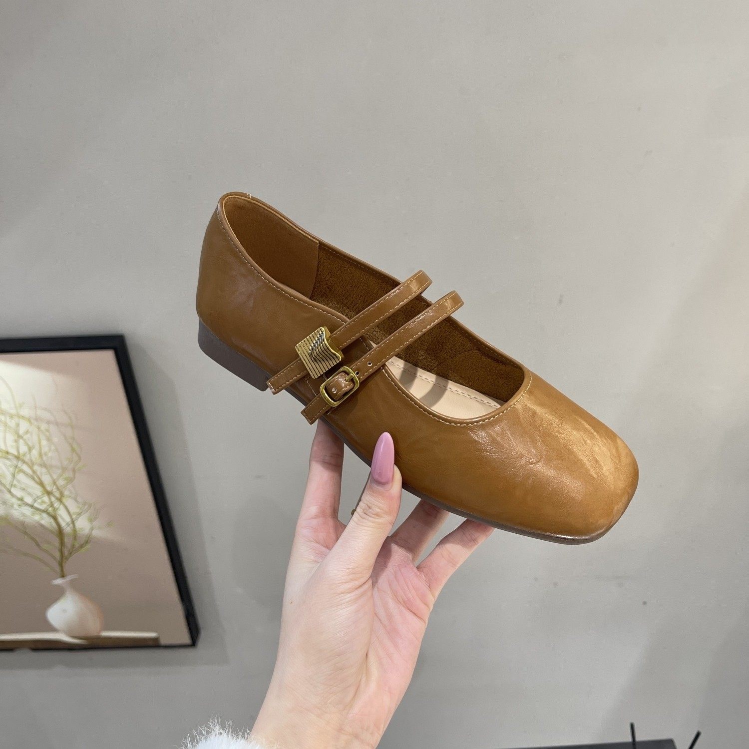 小香风复古平底玛丽珍单鞋女2026春季新款配裙子踩屎感气质晚晚鞋,淘宝优惠券,粉丝福利购,淘宝优惠卷