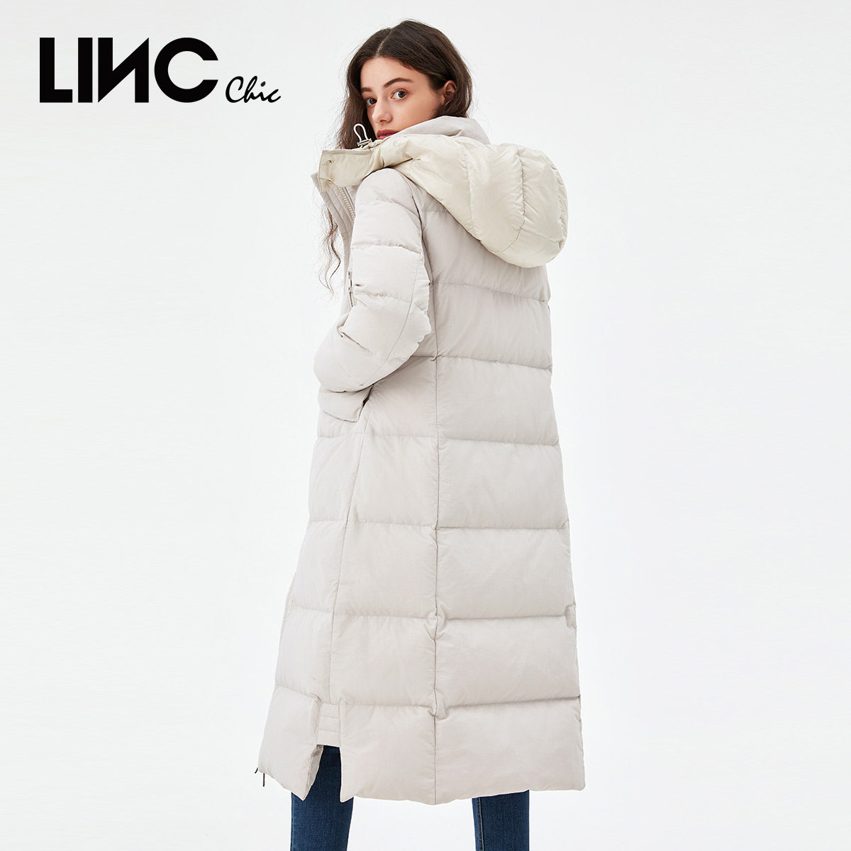 linc金羽杰2020冬季新款明星羽绒服 金羽杰羽绒服