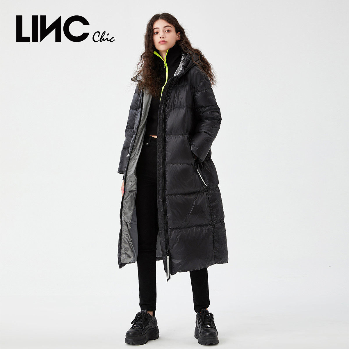 linc金羽杰2020新款明星运动羽绒服 金羽杰羽绒服