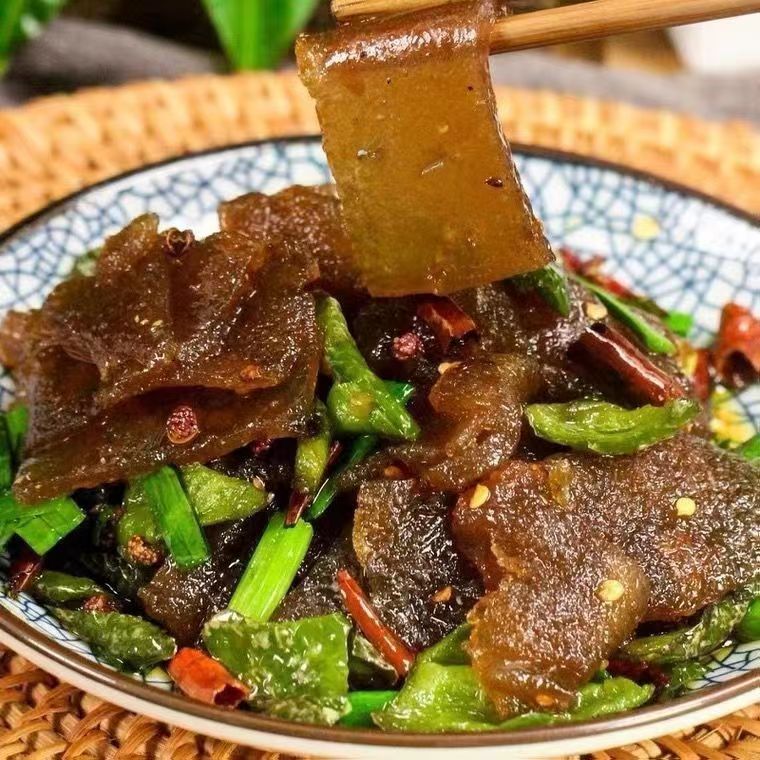 贵州铜仁特产红薯蕨粑 烧烤苕皮苕厥粑 五花肉腊肉炒蕨粑配菜大张,淘宝优惠券,粉丝福利购,淘宝优惠卷