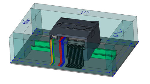 EPLAN西门子1200PLC系列原理图 2D 3D宏部件库edz，stp文件 - 图3