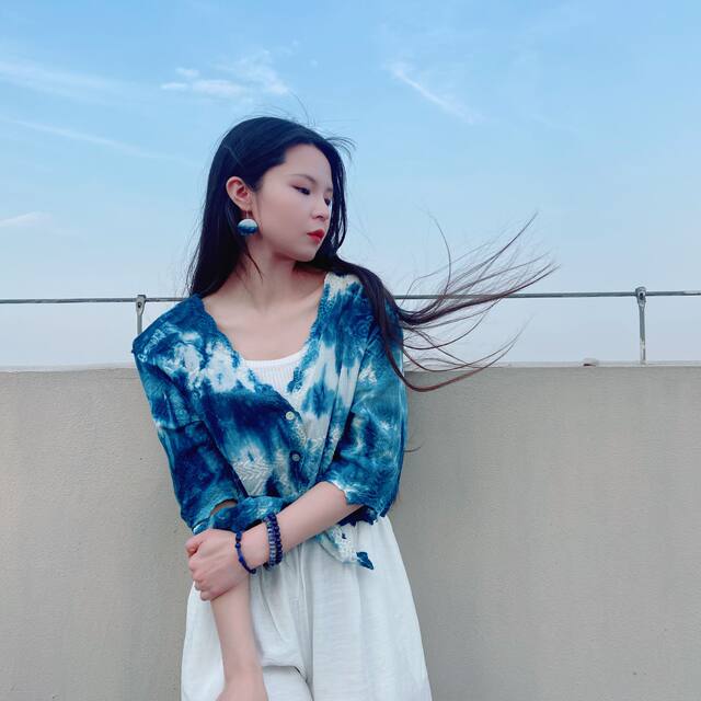 Yiche ວັນນະຄະດີຕົ້ນສະບັບອອກແບບ Tie-Dye ພືດ Handmade