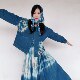 Yiche tie-dye ອອກແບບຕົ້ນສະບັບ handmade jacket ຝ້າຍ