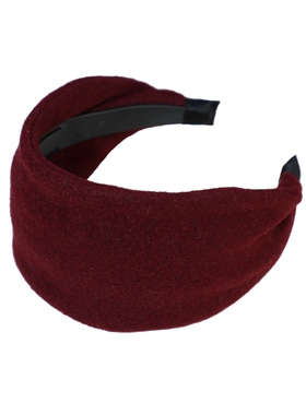 羊毛高品超宽发箍头箍女复古韩系