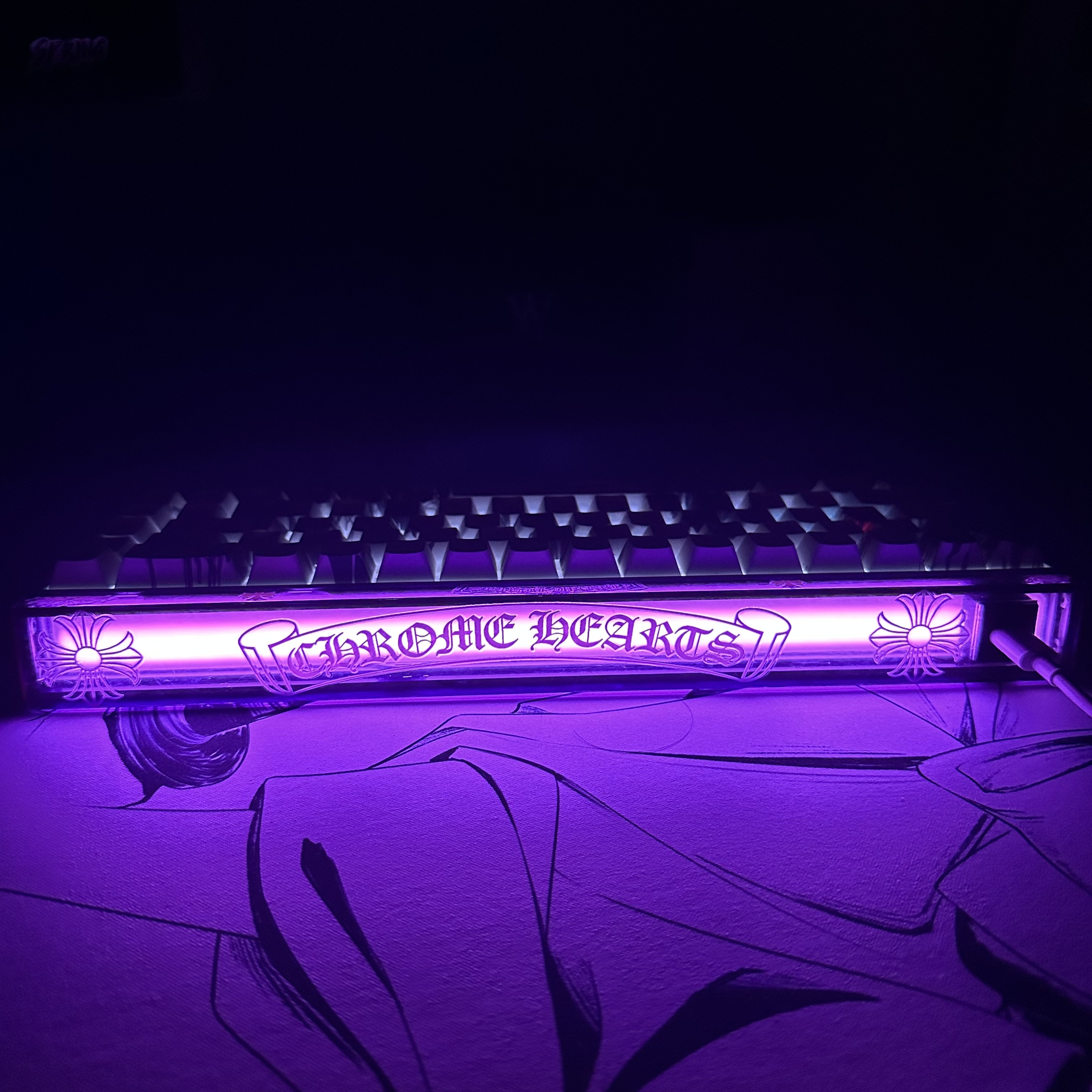 克罗心小蜜蜂 Made68/pro/ultra/pro+/u系列二次元灯箱灯罩贴纸 - 图0