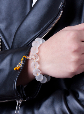 六字真言琉璃手链男女结缘佛珠