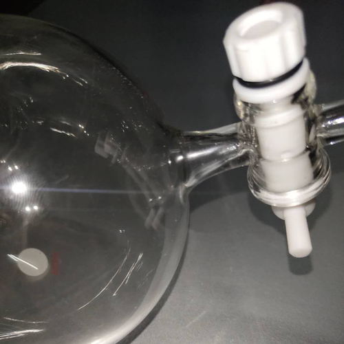 球形三口分液漏斗 多肽 玻璃烧瓶具四氟活塞100ml-20000ml 可定制 - 图0