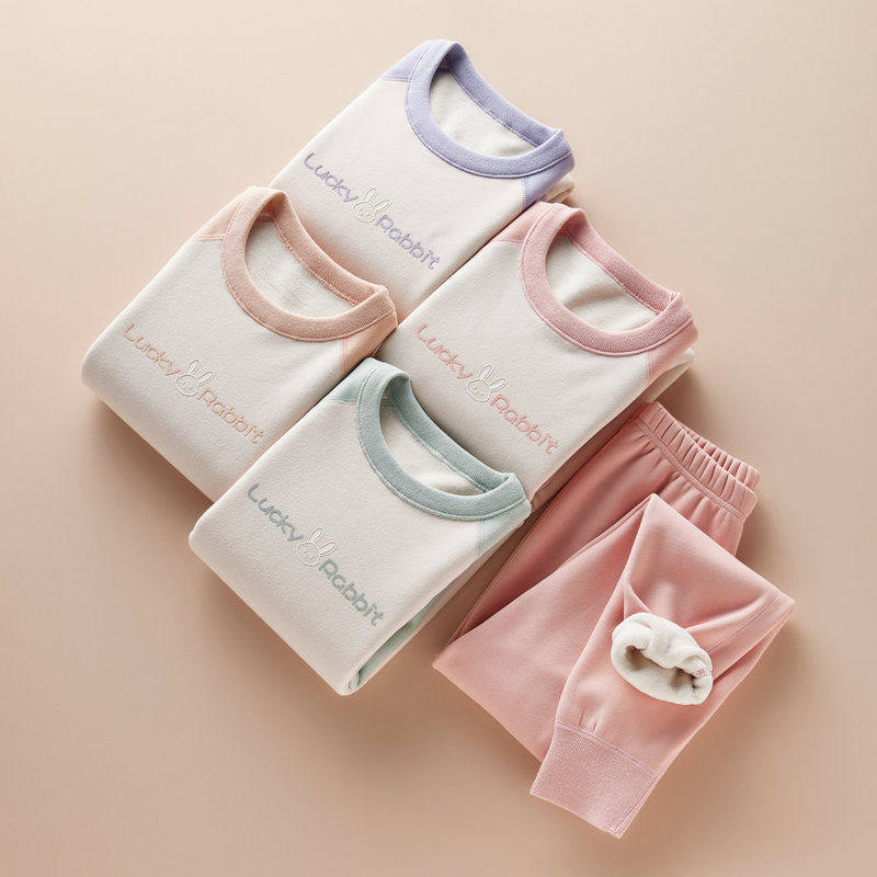 冬天保暖内衣女套装加绒加厚少女中学生百搭秋衣秋裤大童女孩睡衣,淘宝优惠券,粉丝福利购,淘宝优惠卷