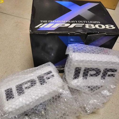 日本进口IPF方形辅助灯 808电镀壳射灯 越野必备神器 - 图3