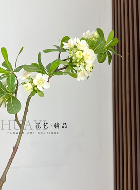 仿真花树材料碧桃花雪樱植物装饰造景拍摄道具软装美陈花艺素材