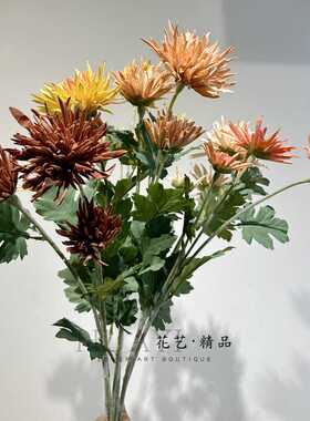 花艺精品仿真蝎爪菊单只