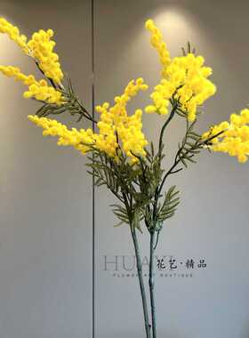 美式花金合欢仿真花单只