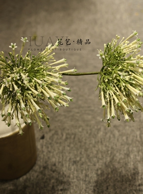 森系大花丁香蕾丝花仿真花蒲公英家居装饰摆件北欧简约风格假花