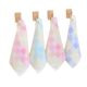 Children's pure cotton gauze small square towel thin washable