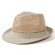 Summer middle-aged men's wide brim sun protection breathable straw hat