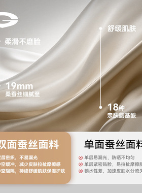 GaoXiang真丝防晒面罩女防紫外线运动跑步高尔夫透气双面桑蚕丝
