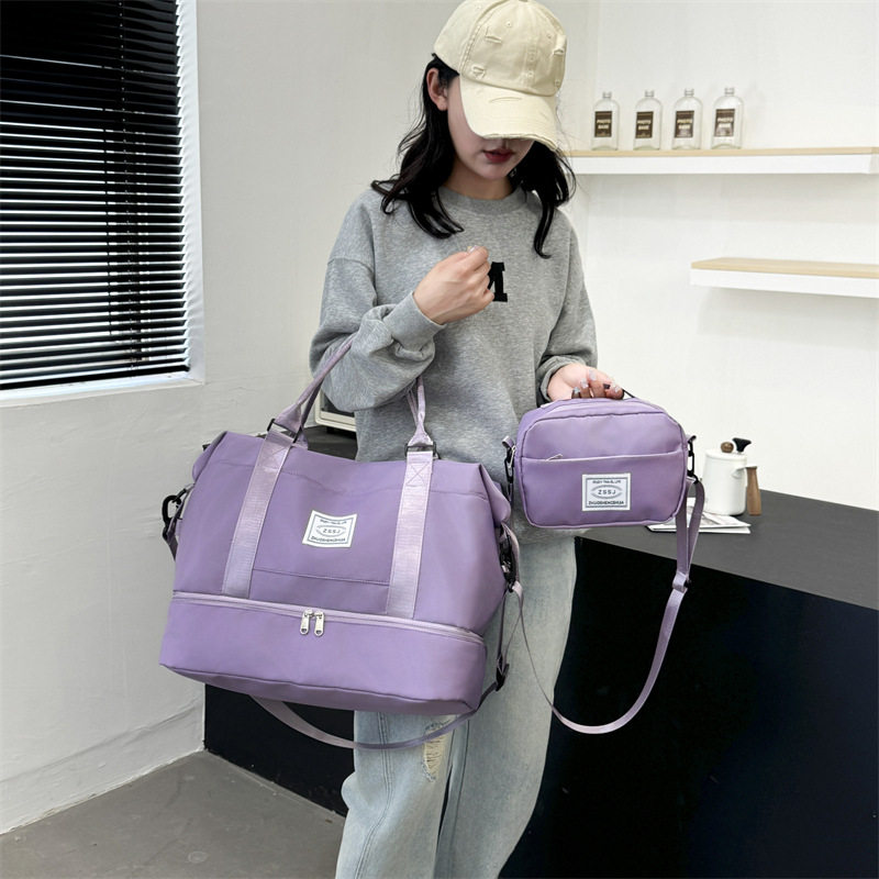短途子母旅行包大容量简约瑜伽运动健身包女多功能手提待产收纳袋,淘宝优惠券,粉丝福利购,淘宝优惠卷