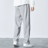 Демисезонные баскетбольные штаны, свободный прямой крой, на шнурках