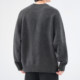 Sheep wool solid color crew neck sweater for men winter 2025