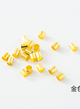 铜定位管饰品配件通孔