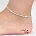 Mua một tặng một vòng chân mạ bạc miễn phí Phiên bản tiếng Hàn của mô hình vụ nổ Taobao kiểu nữ 9,9 quà tặng phiên bản tiếng Hàn của vòng chân ngôi sao đơn giản - Vòng chân