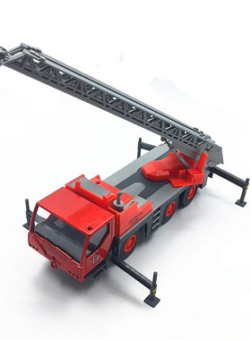 仿真消防车摆件云梯救火车合金惯性车仔3-6岁幼儿园宝宝生日礼