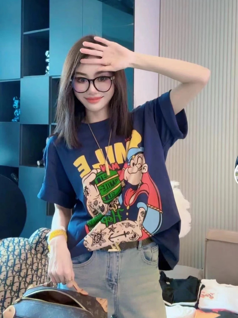 Popeye ພິມແຂນສັ້ນ
