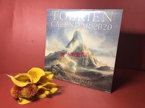 Calendrier de Tolkien 2020 Allen Lee illustrations 30CM grand calendrier douverture