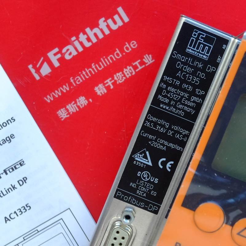 IFM AC1335 易福门全新AS-I SmartLink DP 模块 AS-i DP议价 - 图2