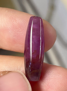 【桶珠转运珠】天然无烧无注胶无填充红宝石桶珠珠吊坠多宝配珠