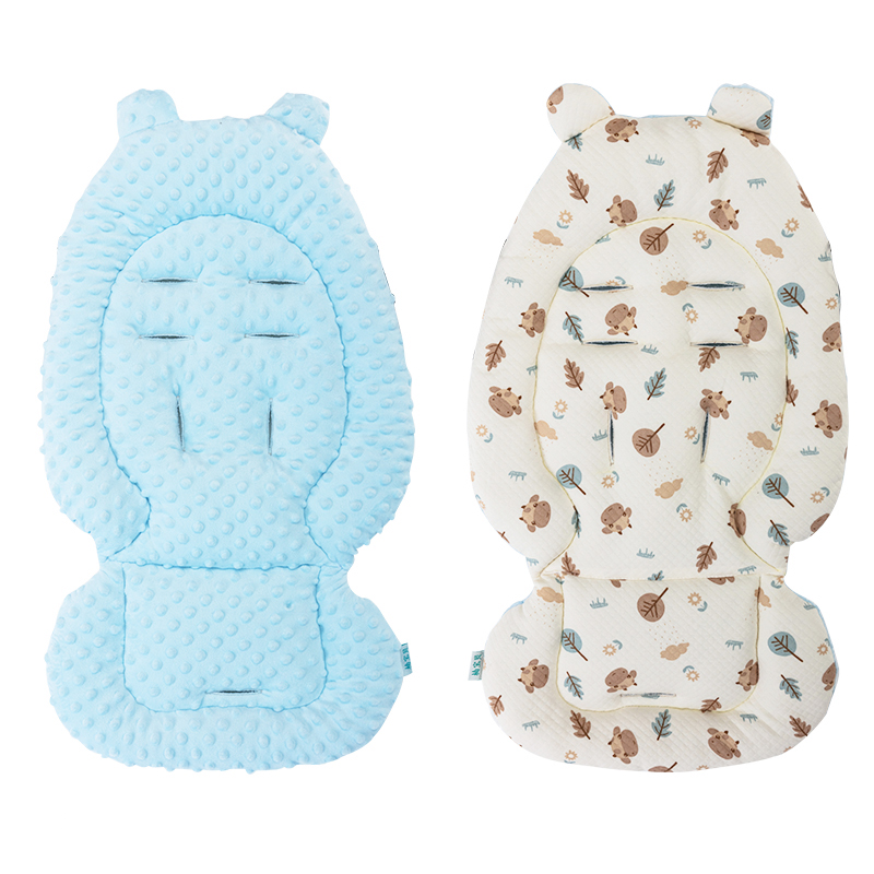 婴儿车坐垫通用丸丫普洛可宝宝好v9溜娃遛娃神器推车秋冬加厚棉垫,淘宝优惠券,粉丝福利购,淘宝优惠卷