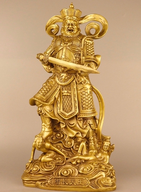 纯铜镇宅中式家居四大天王