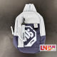 Li Ning Chest Bag 2025 ດູໃບໄມ້ລົ່ນຜະລິດຕະພັນໃຫມ່ Anti-Wu Series Unisex Reflective Water-Repellent Chest Bag ABDV207 ສໍາລັບຜູ້ຊາຍແລະແມ່ຍິງ