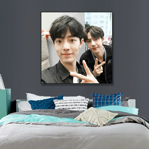 Diamond Diamond Diamond New Model 2022 Wang Yibo xiao Battle Battle Drilling Cross Star Cross -Star Книжный камень липкий бриллиант спальня спальня