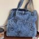 Xifanni denim bag European and American fashion tote bag