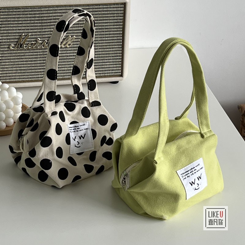 新款 ins风温柔款手拎化妆包女新款手拿包便携洗漱收纳袋复古简约,淘宝优惠券,粉丝福利购,淘宝优惠卷