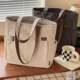 Xifanni Japanese and Korean literary commuting canvas tote bag