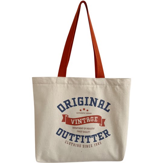 Xifanni Illustration Large Capacity Canvas Bag