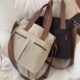 Xifanni Korean style literary commuting canvas tote bag