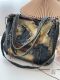 Xifanni one-shoulder portable denim retro tote bag