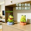 Cute Frog Zhuanzhuanle Car Ornament Frog Guagua
