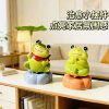 Cute Frog Zhuanzhuanle Car Ornament Frog Guagua