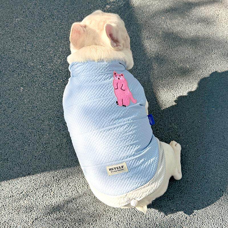 冬季新款法斗衣服巴哥斗牛犬加厚马甲比熊雪纳瑞棉服棉衣保暖外套,淘宝优惠券,粉丝福利购,淘宝优惠卷