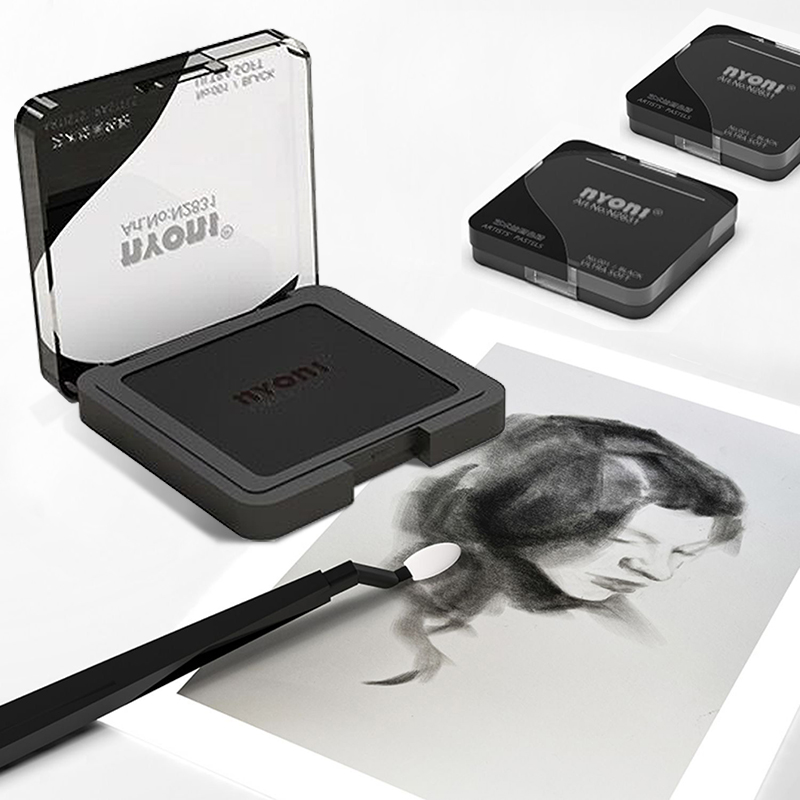 尼奥尼12色炭粉素描粉速铺粉彩色碳粉炭粉绘画色彩粉笔尼奥尼色粉,淘宝优惠券,粉丝福利购,淘宝优惠卷