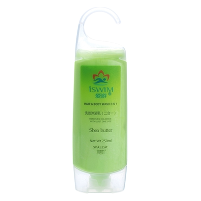 愛游泳专用除氯去盐洗发水沐浴乳