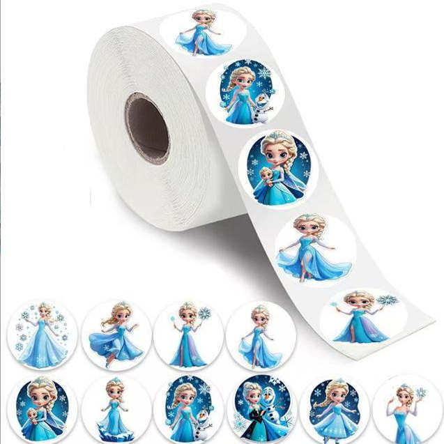 蛋仔派对官网爱莎贴纸奖励贴纸手帐贴纸儿童小贴画卡通可爱三丽鸥蛋仔派对贴纸