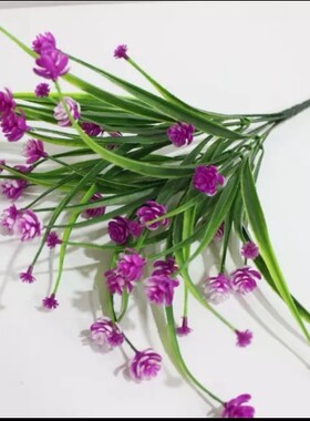 6束包邮仿真花束假花单支花艺插花小把束花槽装饰栅栏花