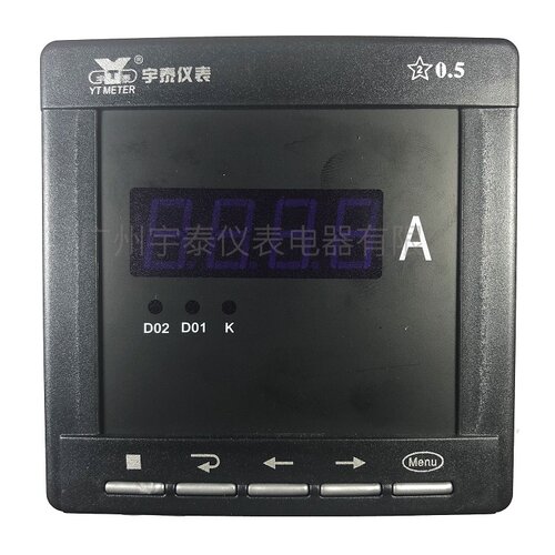 96款智能单相数显电流表数字交流电压表 直流电流220v ac5a ac20a - 图0