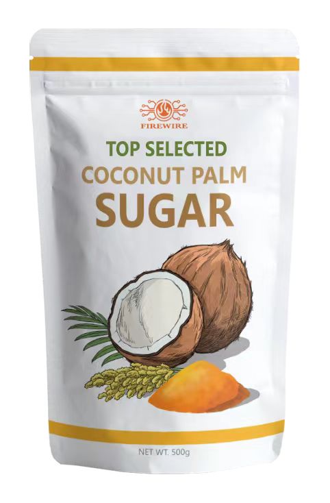 非Nutiva椰子糖椰子花糖代糖冲饮烘焙印尼进口椰糖Coconut Sugar - 图3